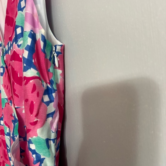 Vineyard Vines Pink Run For The Roses Floral Sleeveless Jumpsuit in Size 0 - Picture 11 of 15